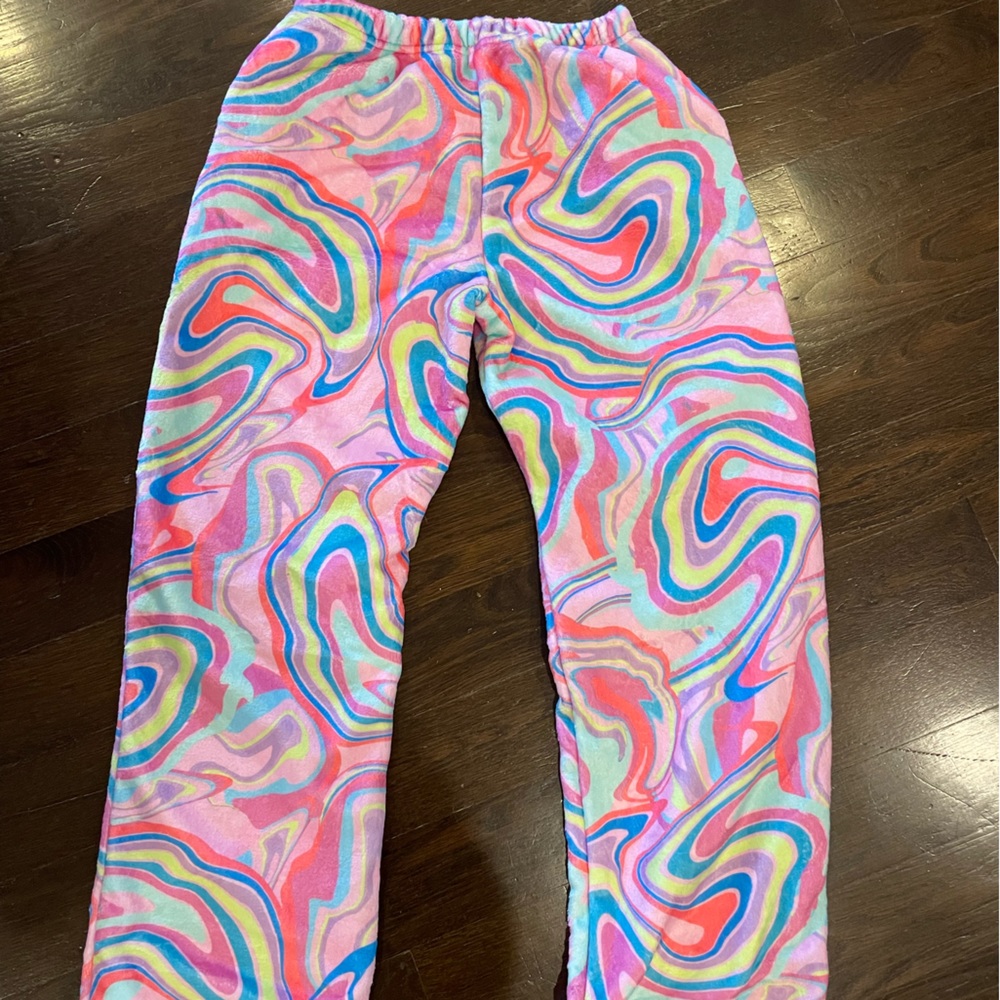 Iscream Fuzzy Lounge Pants Size L